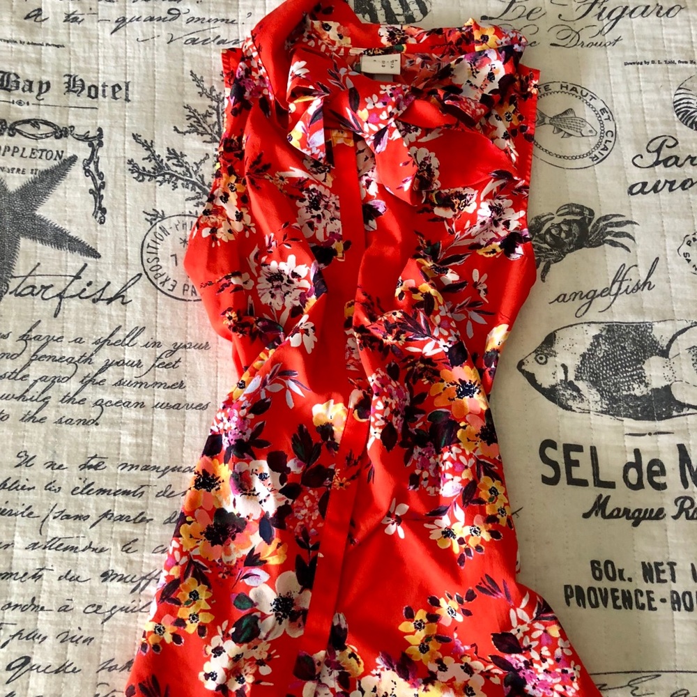 Sleeveless Blouse